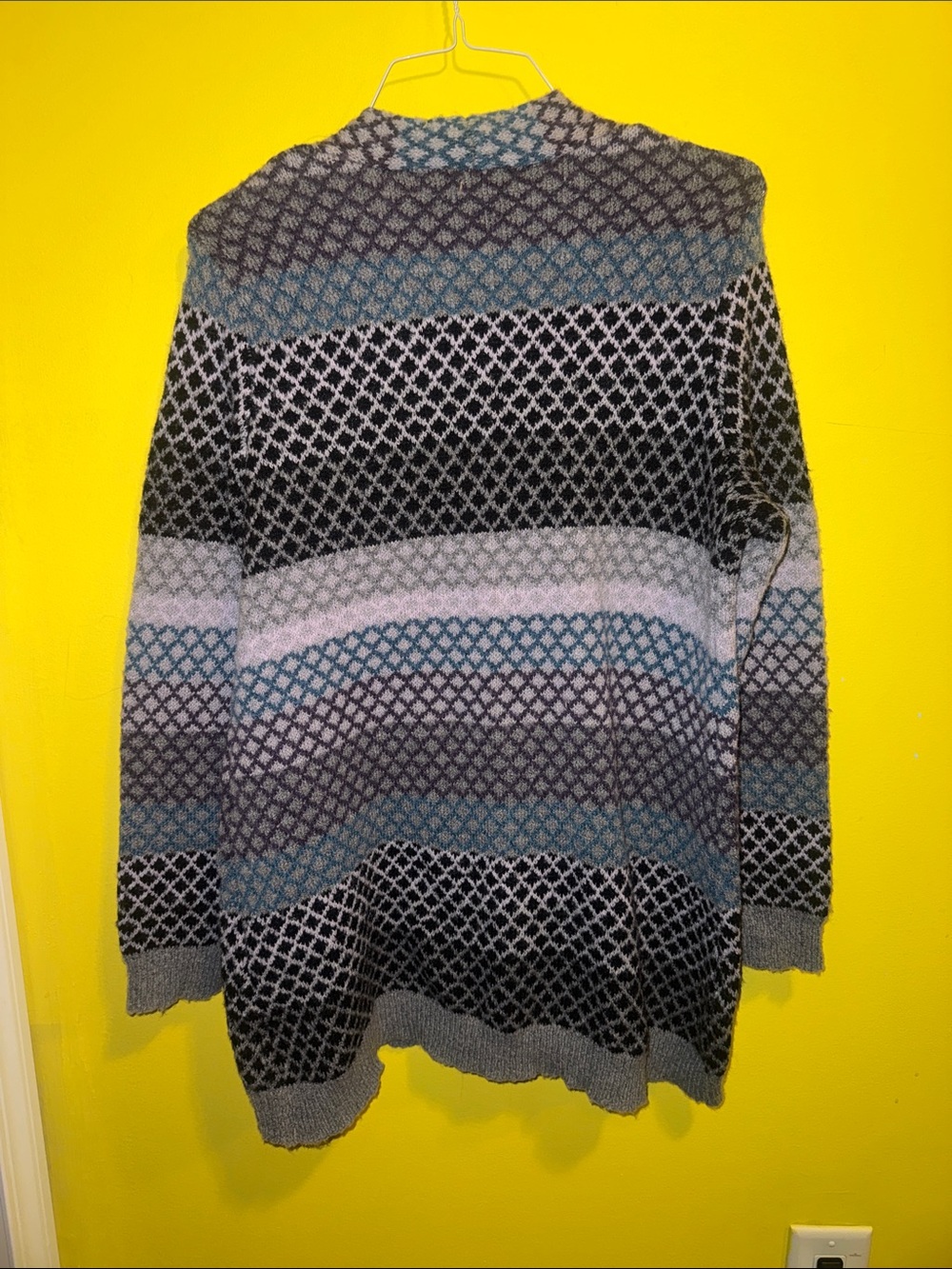 Absolutely Famous Multicolor Patterned Cardigan - Picture 8 of 10